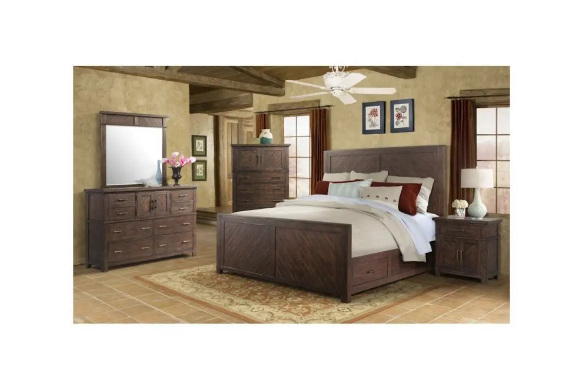 JAX000002:Jax Storage Bed, Styled