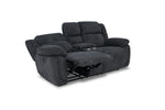 JAYNE0001:Jayne Reclining Sofa & Console, Angled ReclinedAngle