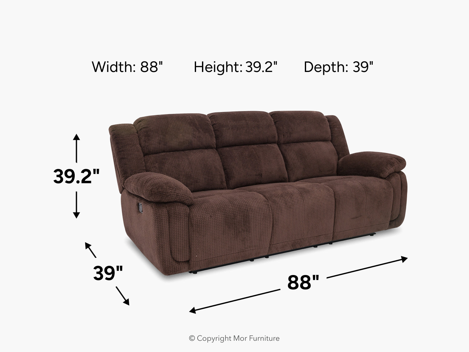 629158851:Jayne Reclining Sofa, 