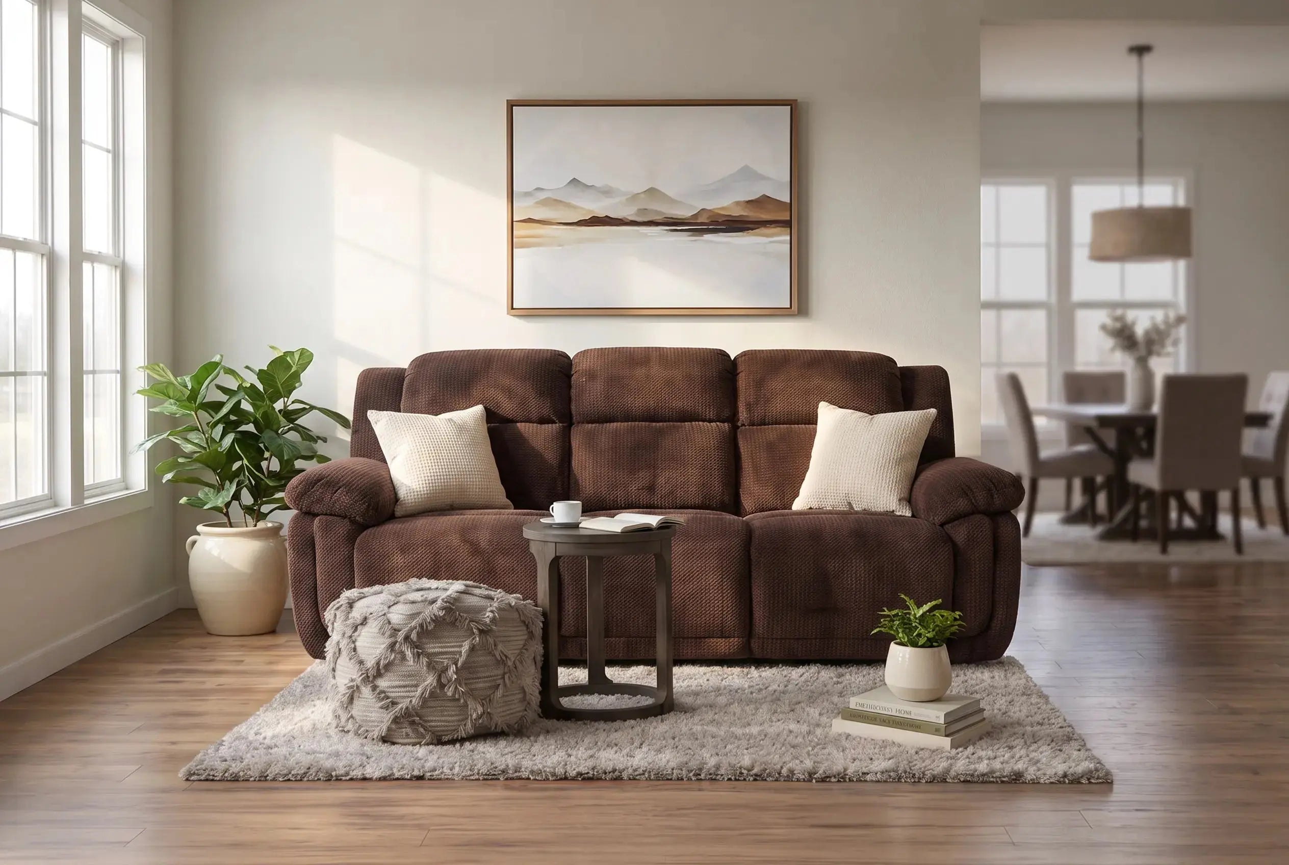 629158851:Jayne Reclining Sofa, Styled