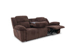 JAYNE0011:Jayne Reclining Sofa & Console, Angled ReclinedAngle