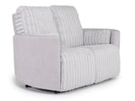 JESSICA10:Jessica 2 Power Loveseat, Angle