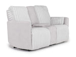 JESSICA05:Jessica 2 Power Sofa & Console, AngledAngle