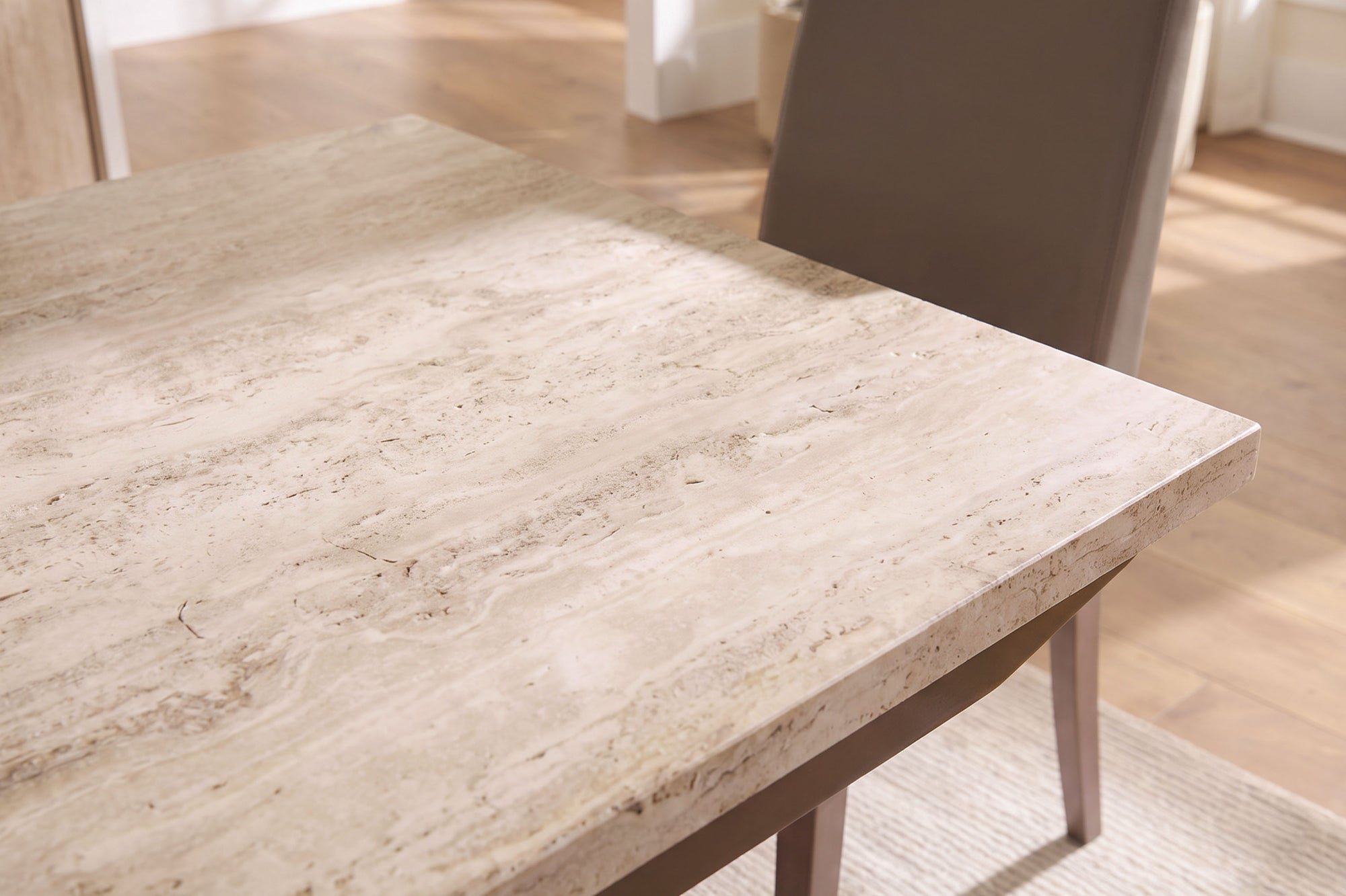 JOECOST02:Jo Dining Table & 4 Chairs, Styled