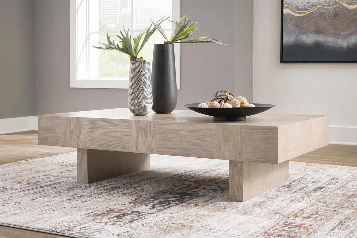 209605029:Jorlaina Square Coffee Table, Styled