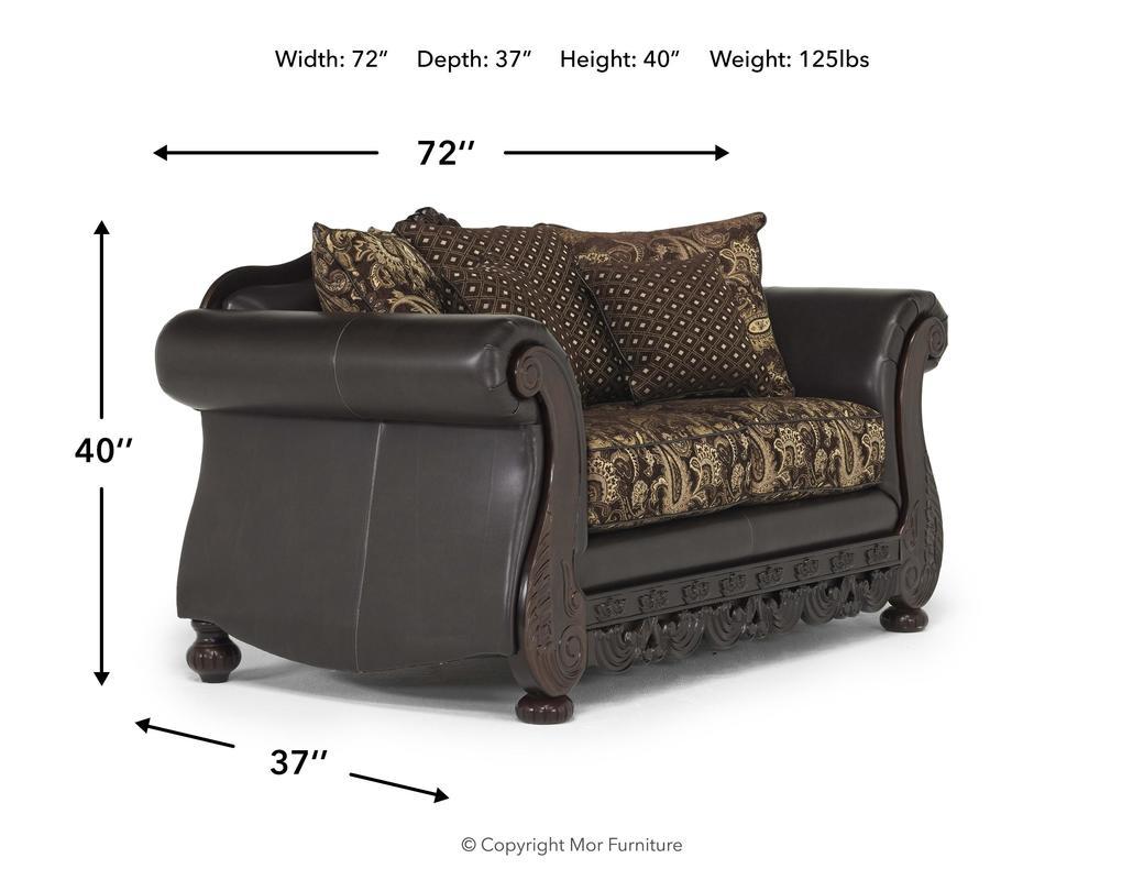 JUPITER00:Jupiter Loveseat Dimensions