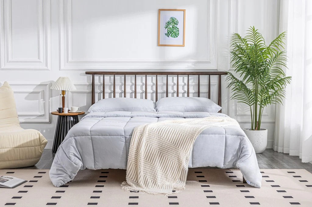 607547834:Soft Wash Coverlet, Styled