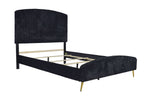KAILANI04:Kailani Upholstered Panel Bed, AngledAngle