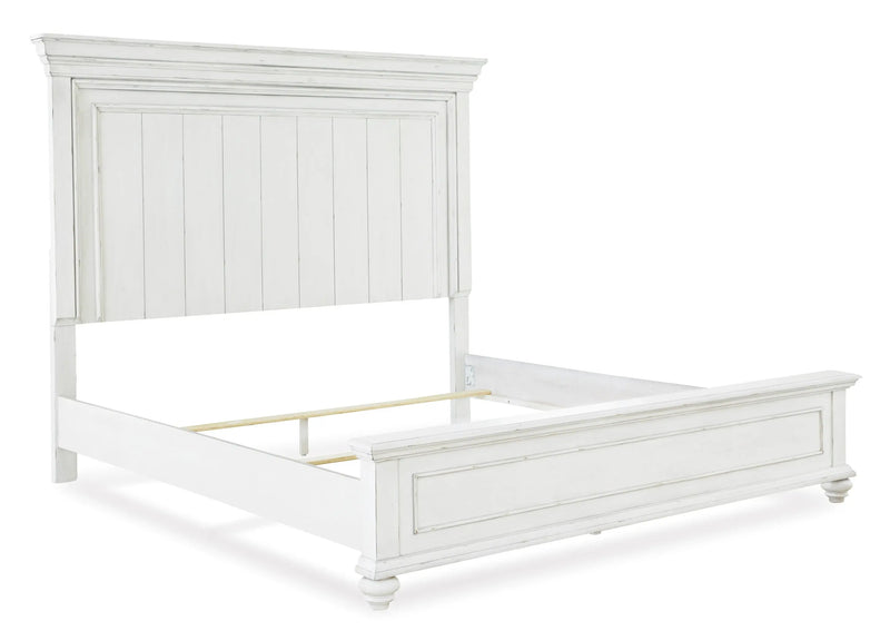 KANWYN004:Kanwyn Panel Bed, AngledAngle