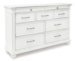 KANWYN021:Kanwyn Storage Bed & Dresser &, AngledAngle
