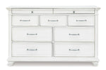 KANWYN024:Kanwyn Storage Bed & Dresser &, Front