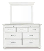 KANWYN021:Kanwyn Storage Bed & Dresser &, Front