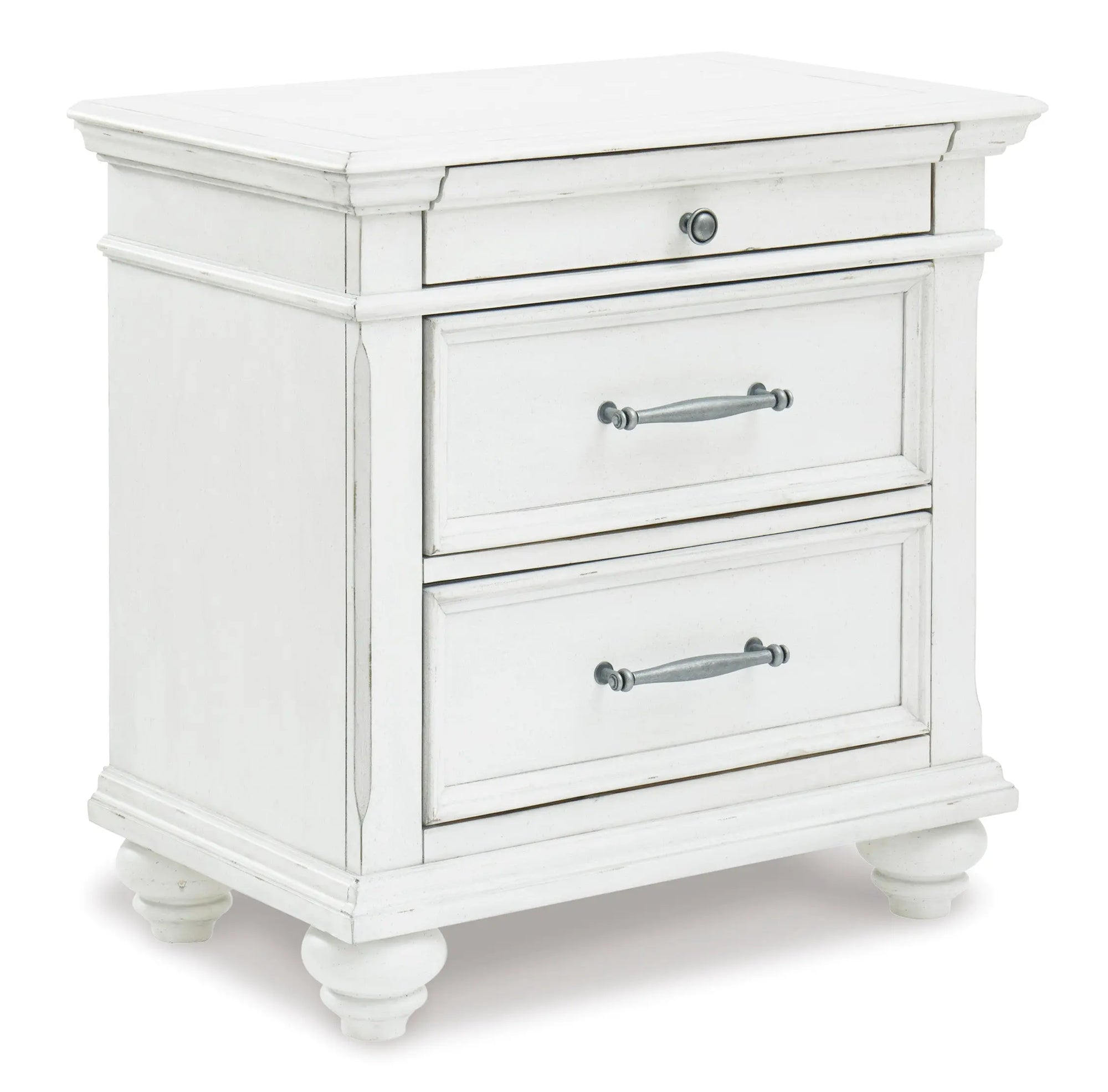 KANWYN024:Kanwyn Storage Bed & Dresser &, AngledAngle