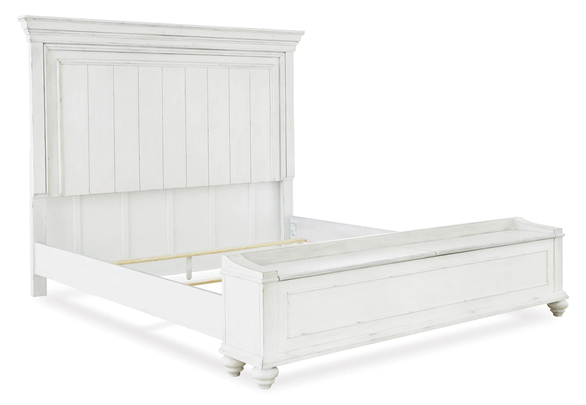 KANWYN024:Kanwyn Storage Bed & Dresser &, AngledAngle