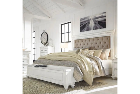 Kanwyn Upholstered Panel Bed With Storage