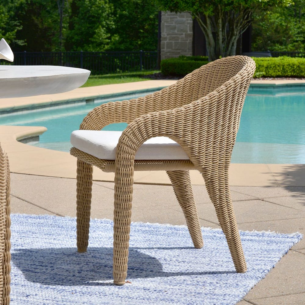 210483581:Kavali Outdoor Arm Chair, Styled