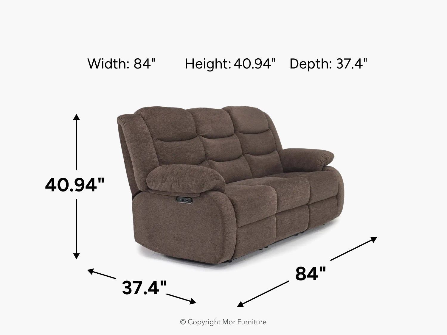 768171854:Kelsey Power Sofa, 