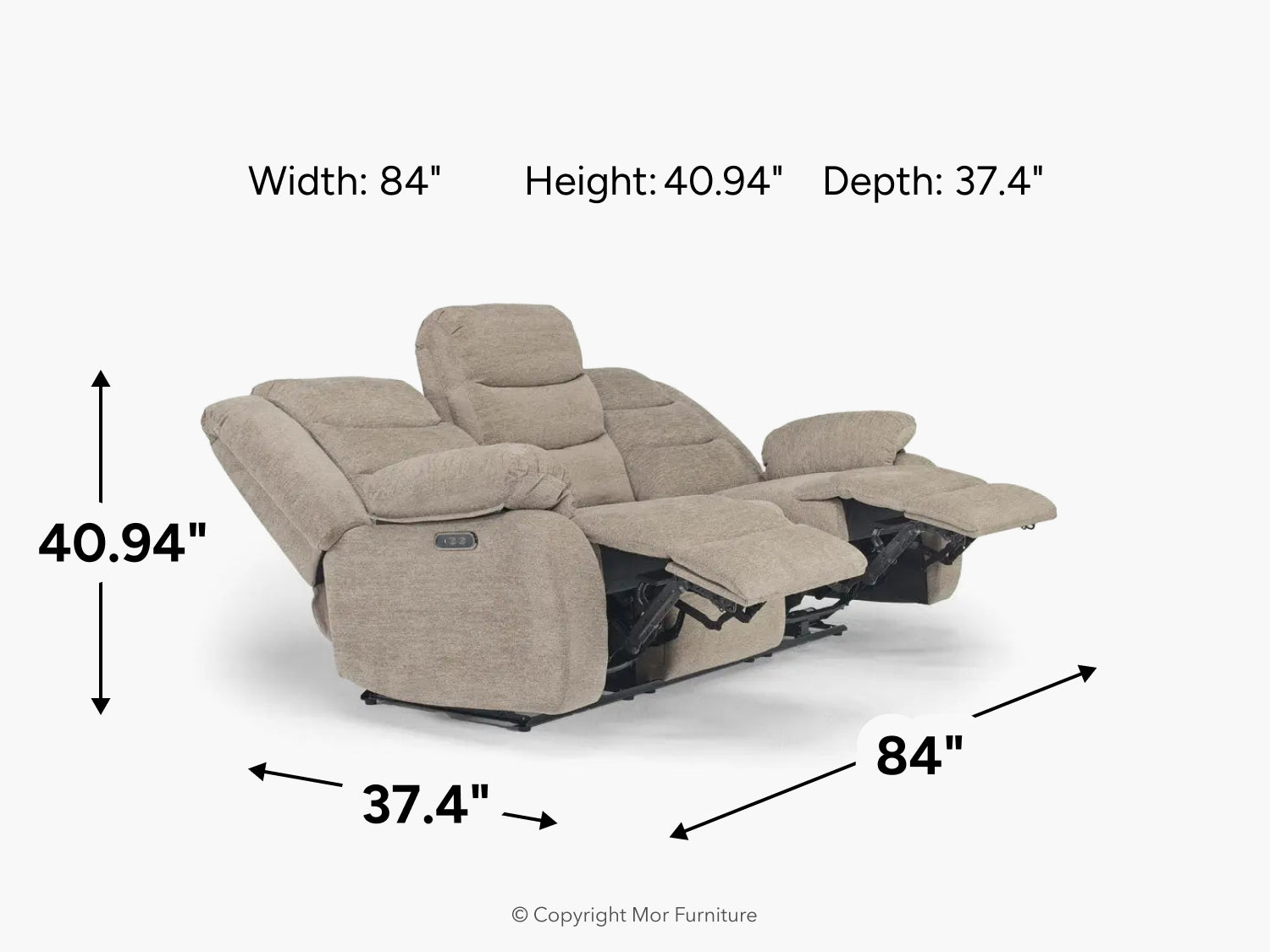 897383025:Kelsey Power Sofa, 