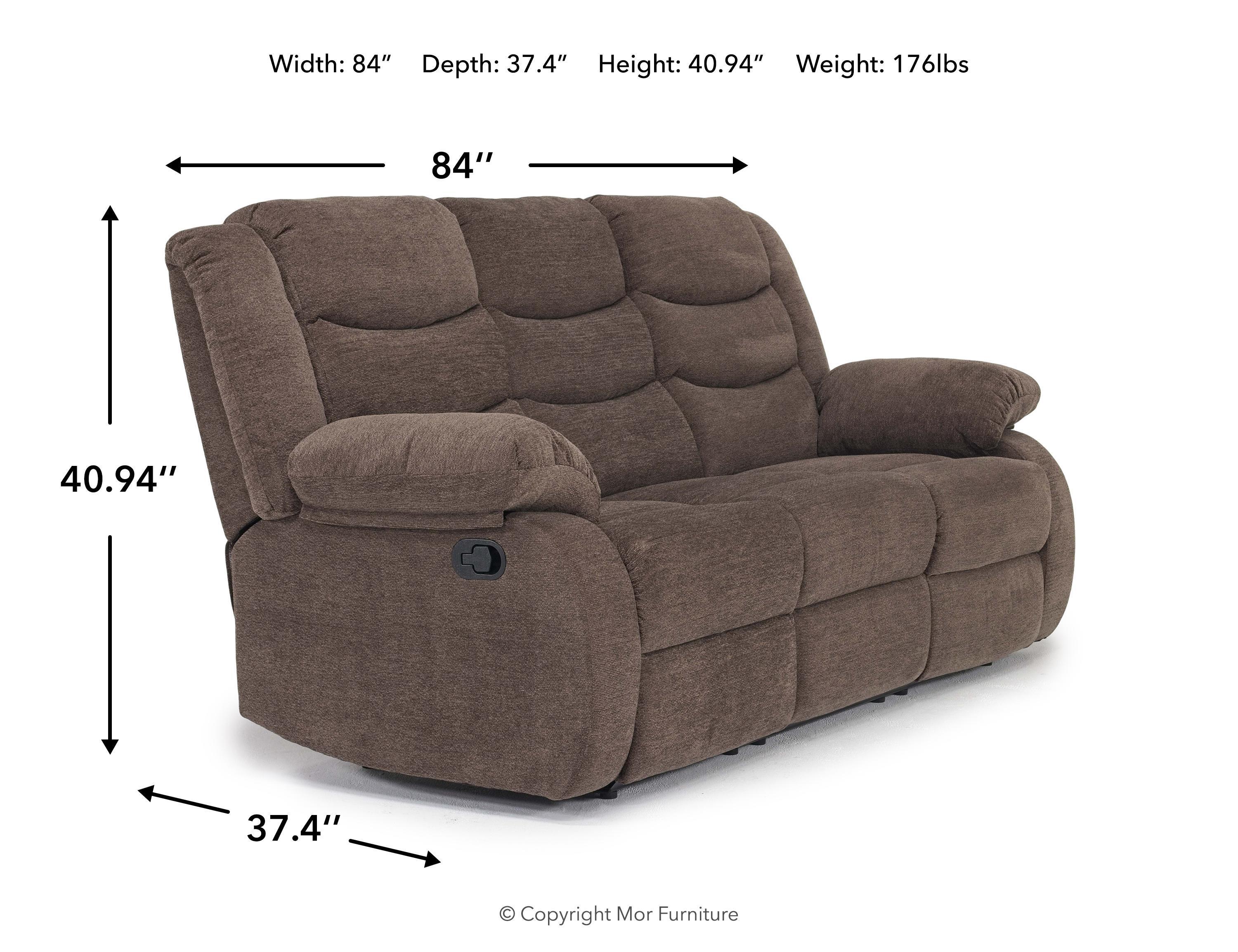 521235105:Kelsey Reclining Sofa, Angle
