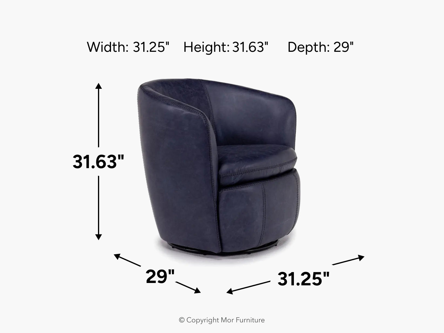 254282283:Kierreys Swivel Chair, 