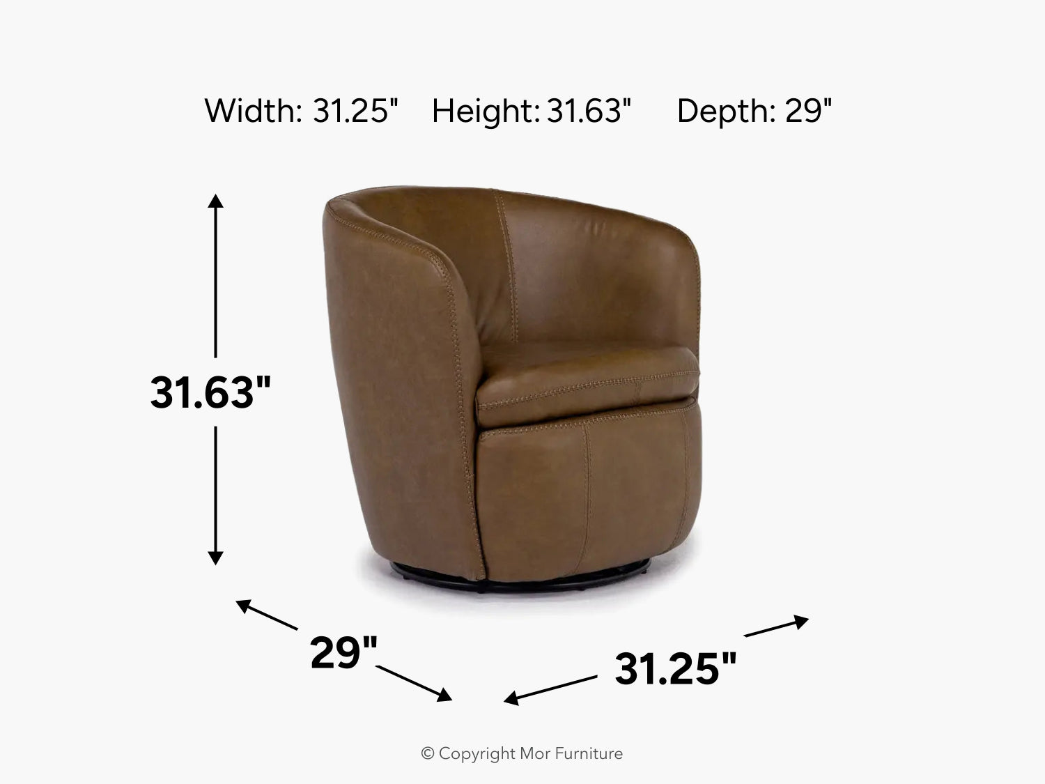 975852597:Kierreys Swivel Chair, 