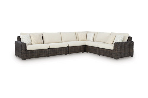 KIMORA001:Kimora Outdoor 4 Piece Section, AngledAngle