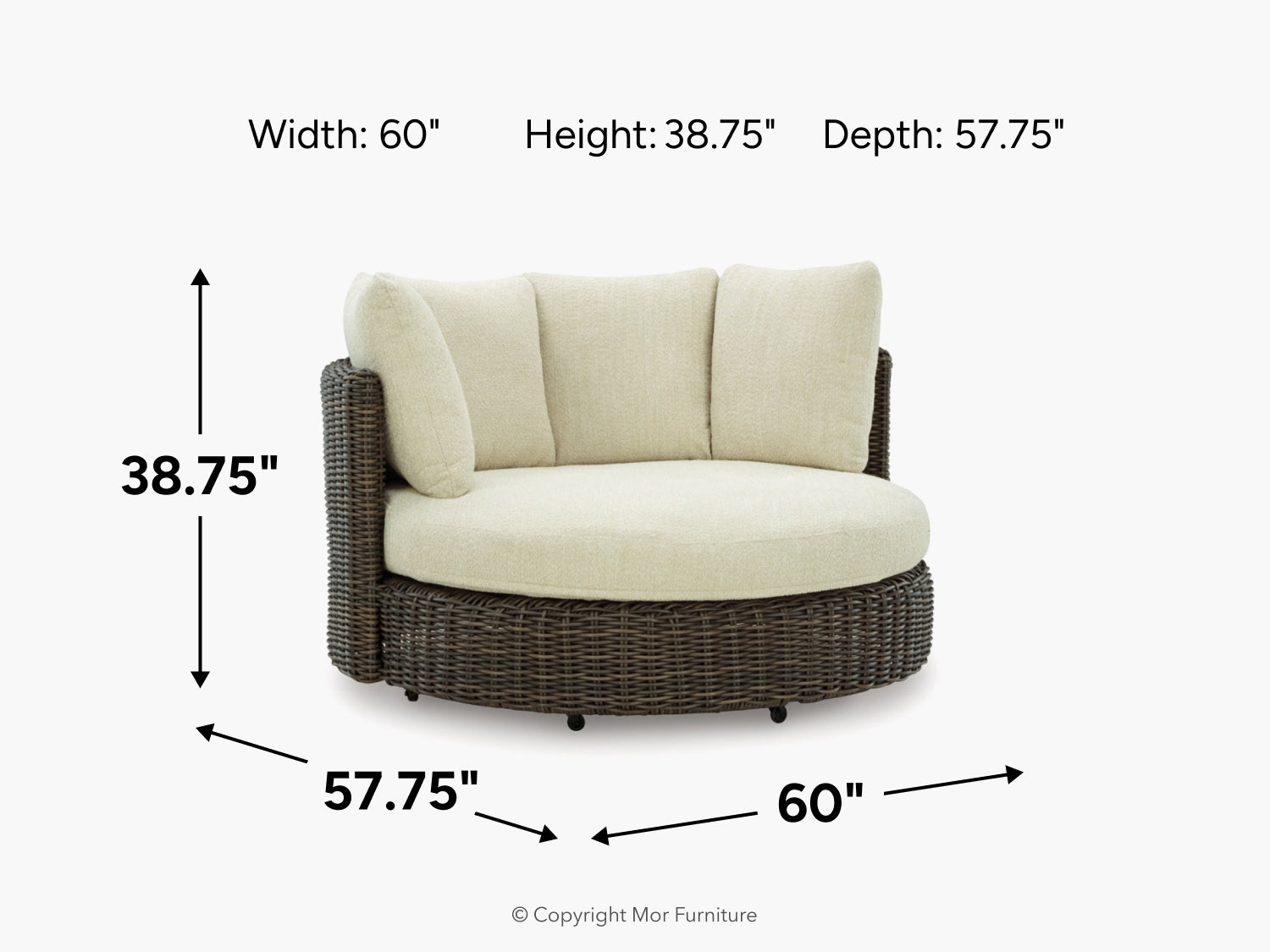 223925426:Kimora Outdoor Accent Chair, 