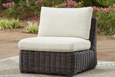 098045902:Kimora Outdoor Armless Chair, Styled