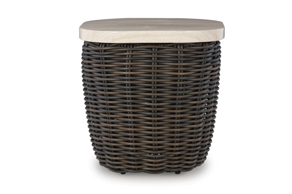 018084643:Kimora Outdoor End Table, Front