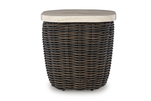 018084643:Kimora Outdoor End Table, Front