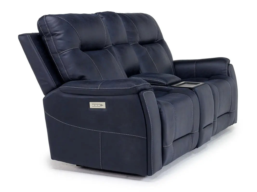 KINGSTON1:Kingston 3 Power Sofa & Consol, AngledAngle