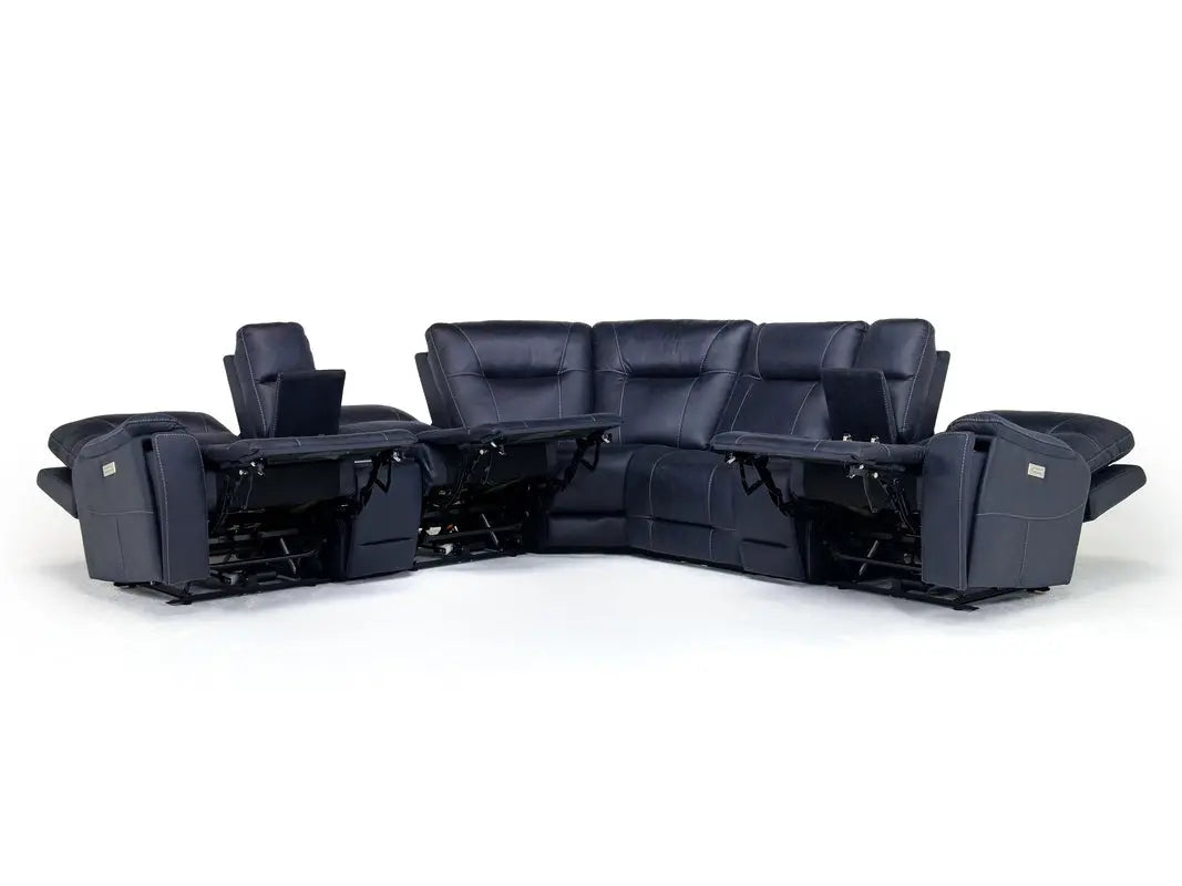 KINGSTO03:Kingston 7 Piece Sectional, Open