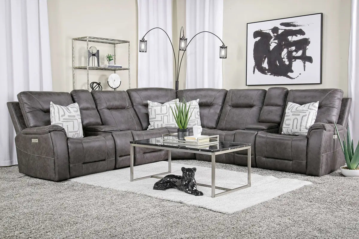 KINGSTO13:Kingston 7 Piece Sectional, Styled