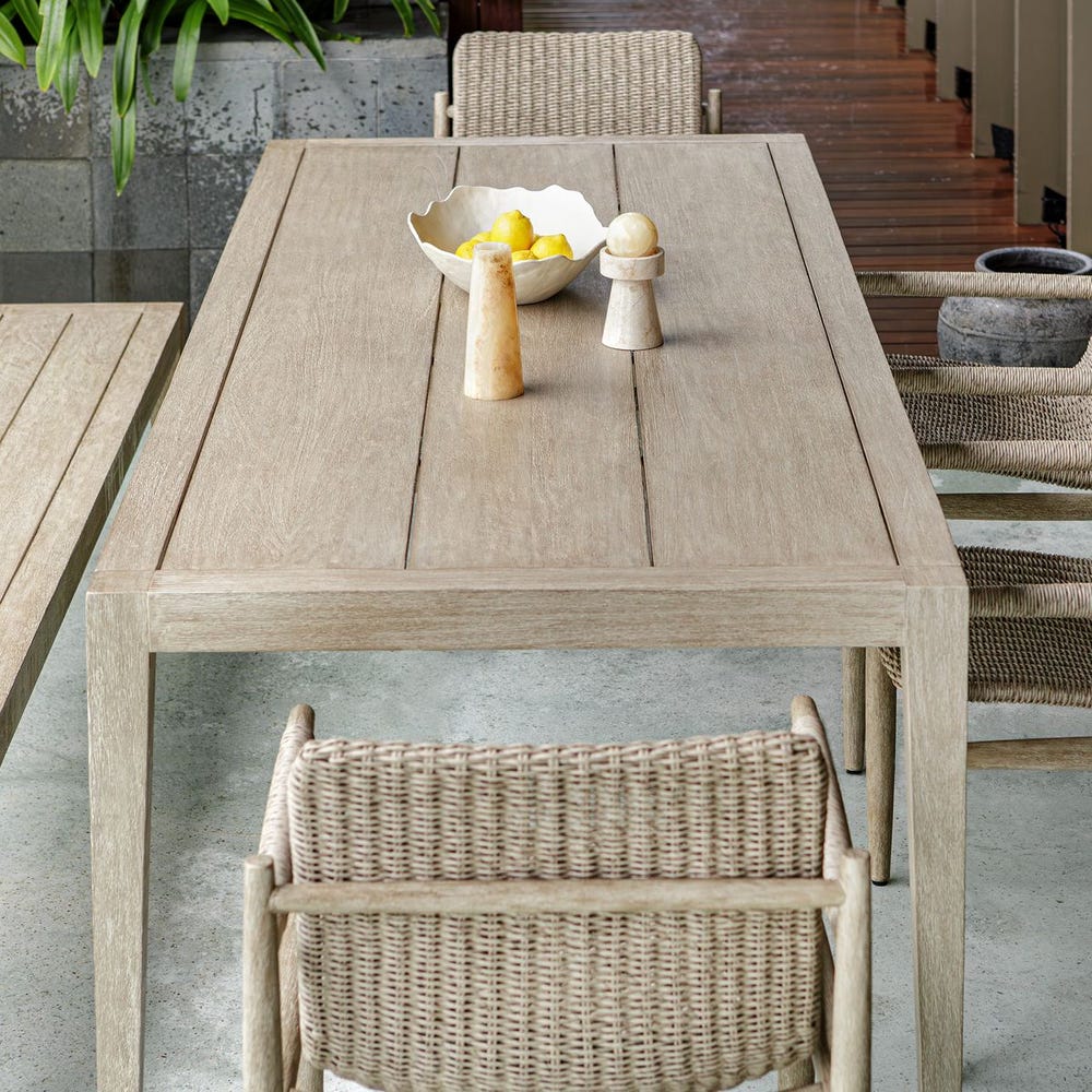 608442795:Kirkham Outdoor Dining Table, Styled