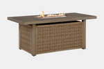 LAGUNAH30:Laguna Heights Outdoor Firepit Dining Table & 4 Chairs, 