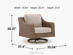 673554974:Laguna Heights Outdoor Swivel , 