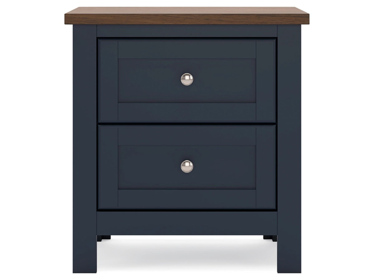 LANDOCK12:Landocken Panel Bed & Dresser , Front