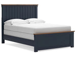 LANDOCK10:Landocken Panel Bed, AngledAngle