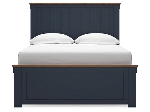 LANDOCK10:Landocken Panel Bed, Front