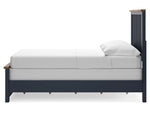 LANDOCK10:Landocken Panel Bed, Side