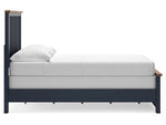 LANDOCK10:Landocken Panel Bed, Side