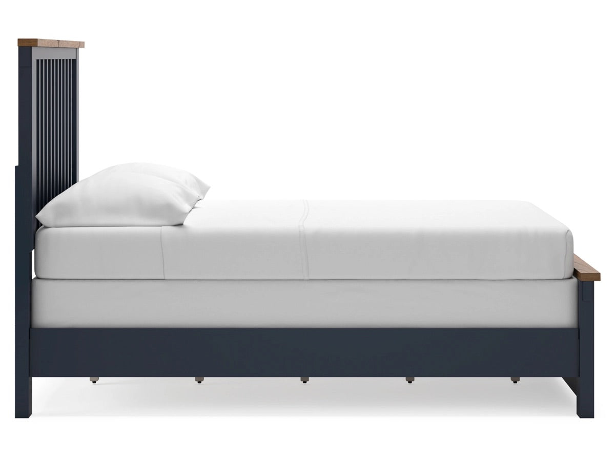 LANDOCK10:Landocken Panel Bed, Side