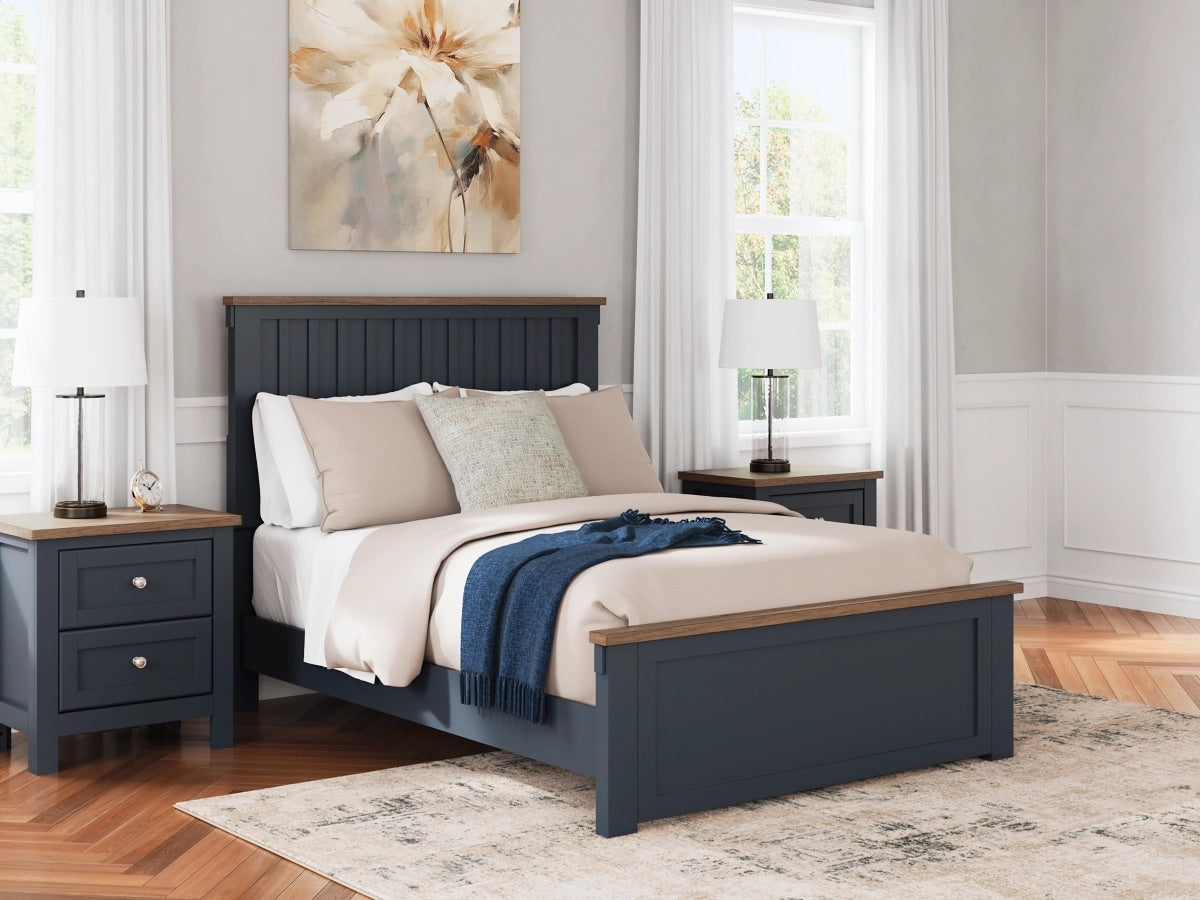 LANDOCK10:Landocken Panel Bed, Styled