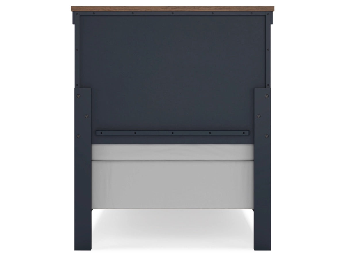 LANDOCK13:Landocken Panel Bed, Back