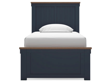 LANDOCK13:Landocken Panel Bed, Front