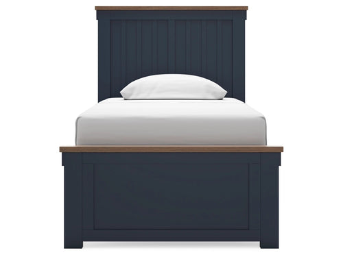 LANDOCK13:Landocken Panel Bed, Front