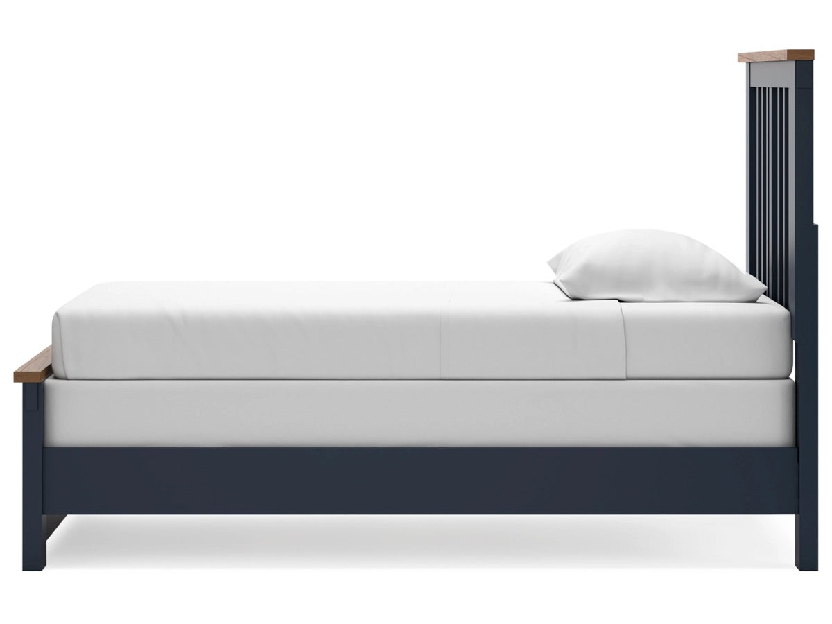 LANDOCK13:Landocken Panel Bed, Side