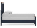 LANDOCK13:Landocken Panel Bed, Side