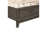 LANDON002:Landon Upholstered Panel Bed, 