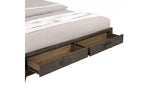 LANDON004:Landon Upholstered Panel Bed, 